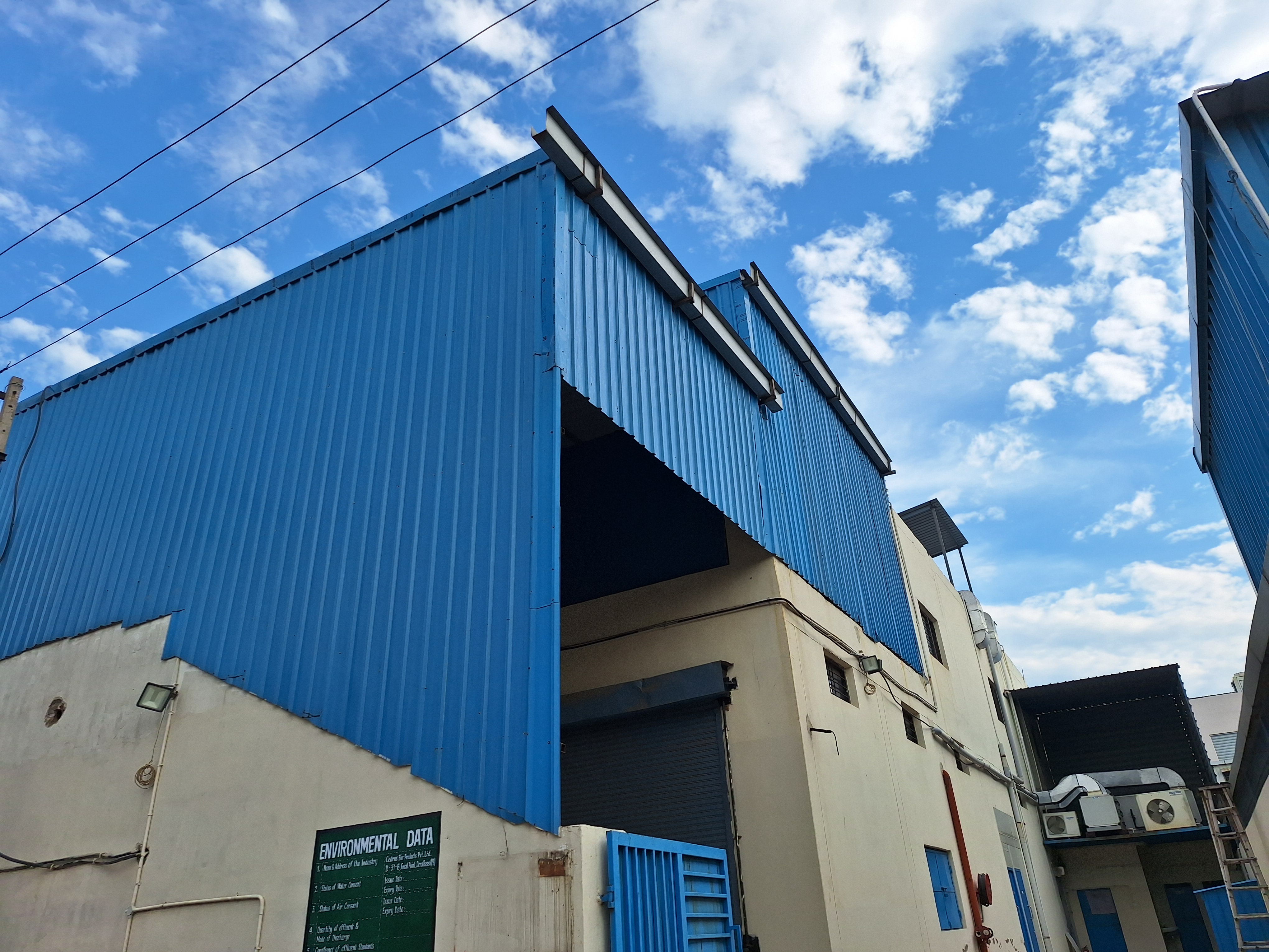 Manufacturing facility